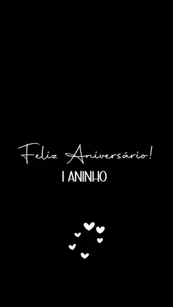Aniversário 1 ano
