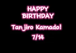 Happy -b'day tanjiro