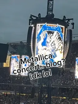 METALLICA CONCERT!!