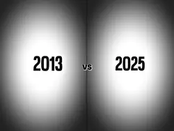 2013 vs 2025 