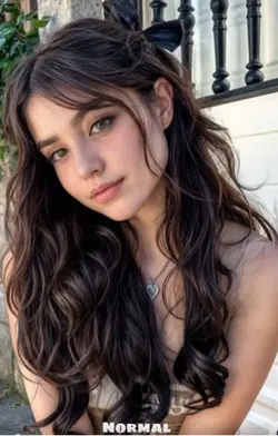 Different hair color