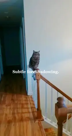 Subtle foreshadowing