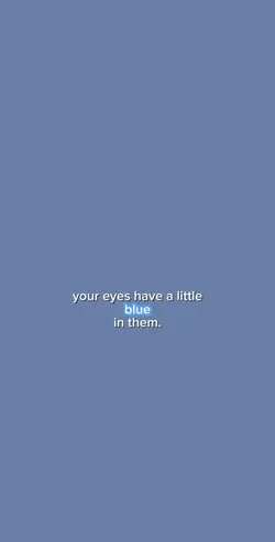 blue eyes