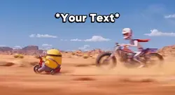 In a hurry to..