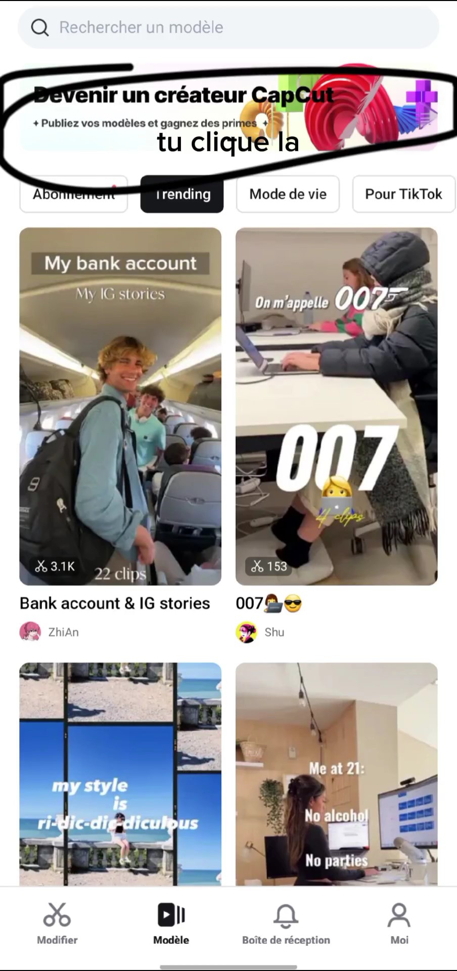 comment devenir créa