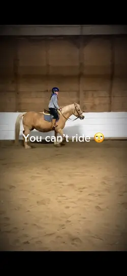 You can’t ride
