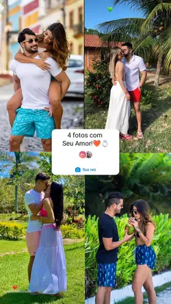 4 FOTOS COM MEU AMOR