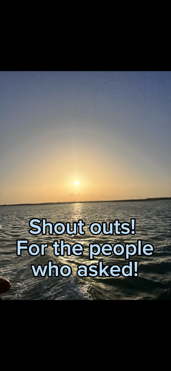 Shout outs! 