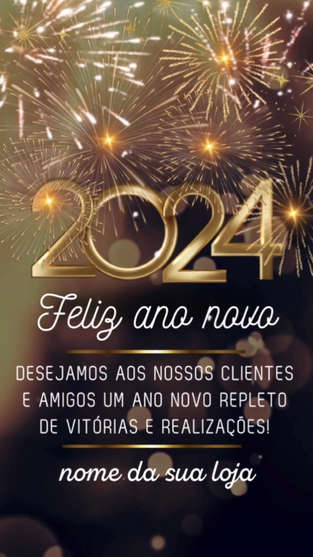 Feliz ano novo
