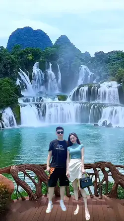 Waterfall view