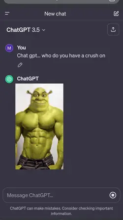 Chat gpt crush meme