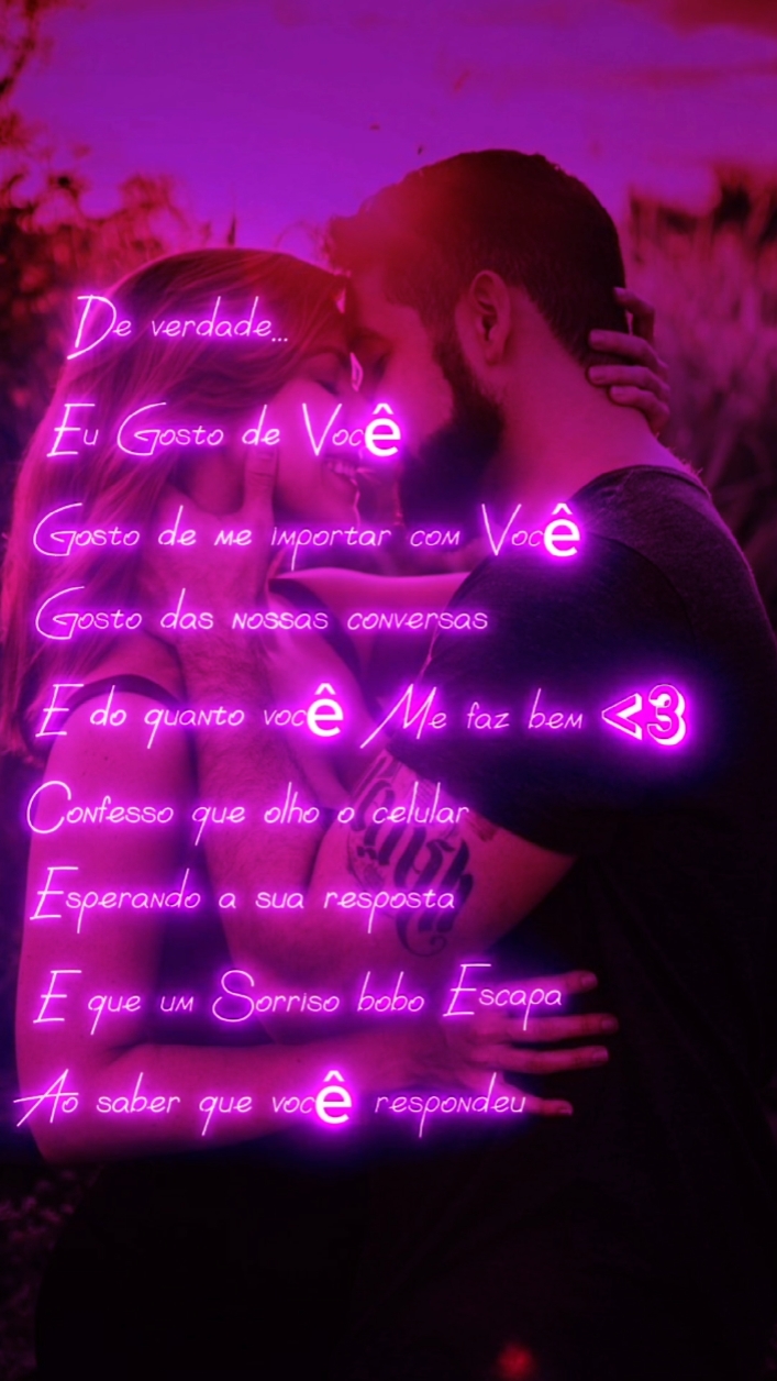 Casal.. Letra Neon