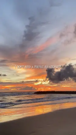 I don't need a perfe