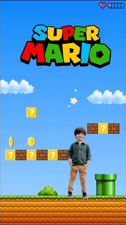 Convite Super Mario