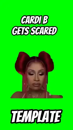 Cardi b gets scared 