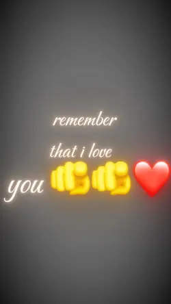 Remember that I ❤️🫵