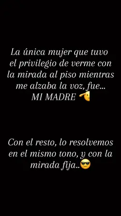 Solo mi madre🫡