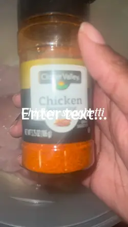 Chicken spaghetti 🍝