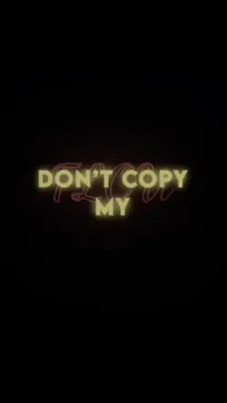 DONT copy my flow 🕺