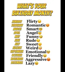 BIRTHDAY MONTH |Baby
