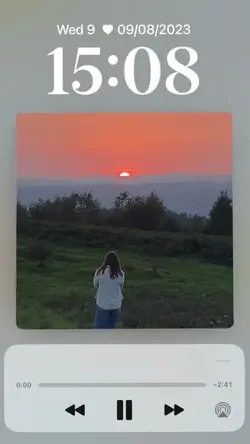 lockscreen music