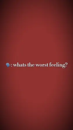 worst feeling. 😔🤚🏽