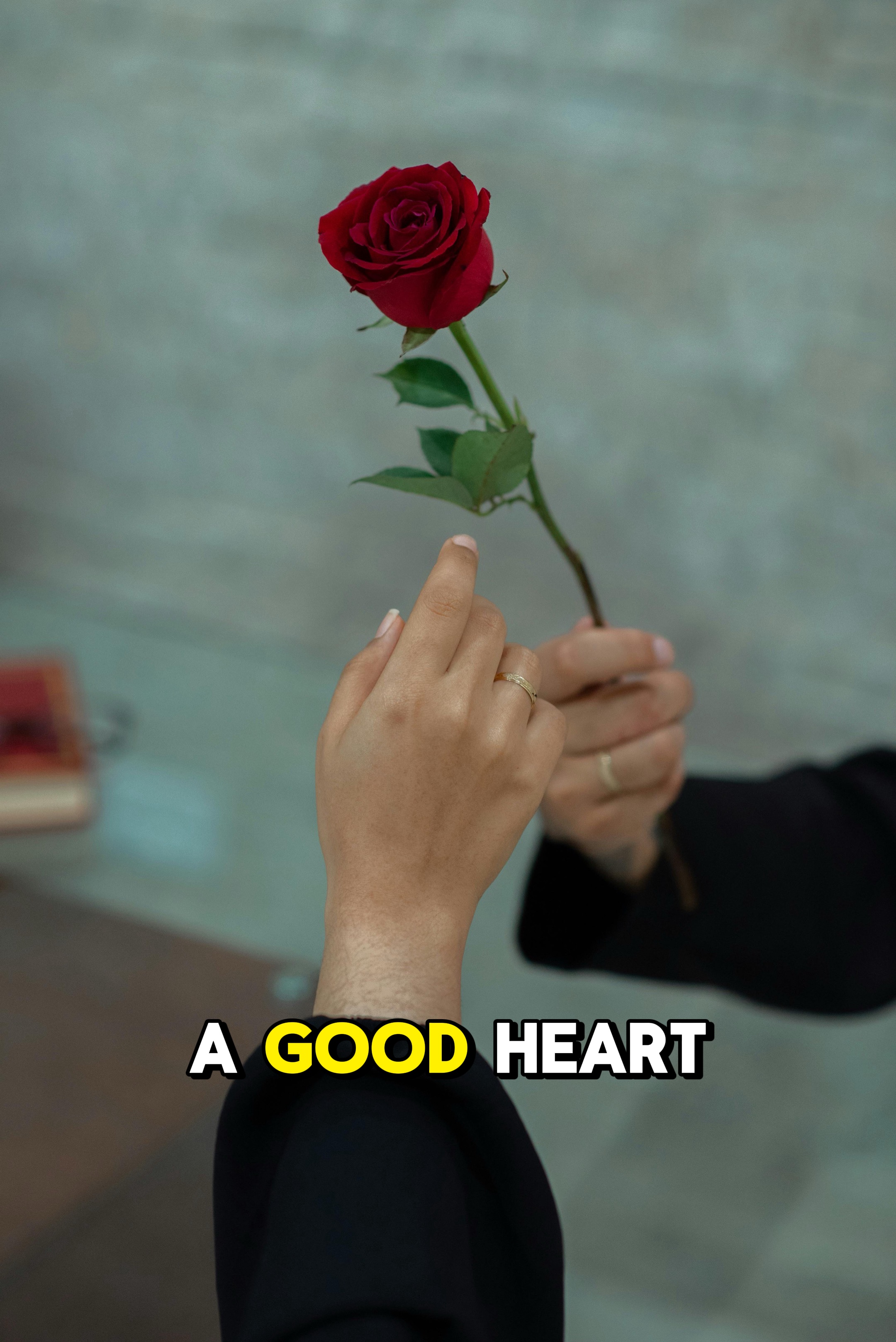 Having a good heart