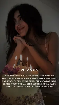 Parabéns pra mim 💕🎉