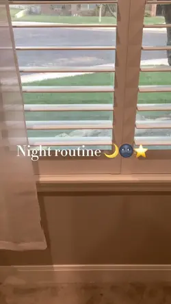 Night routine 🌙🌚⭐️
