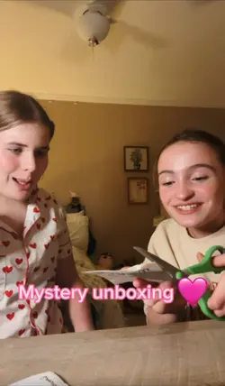 mystery unboxing 🎁🤍