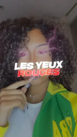 Les yeux rouges 👀