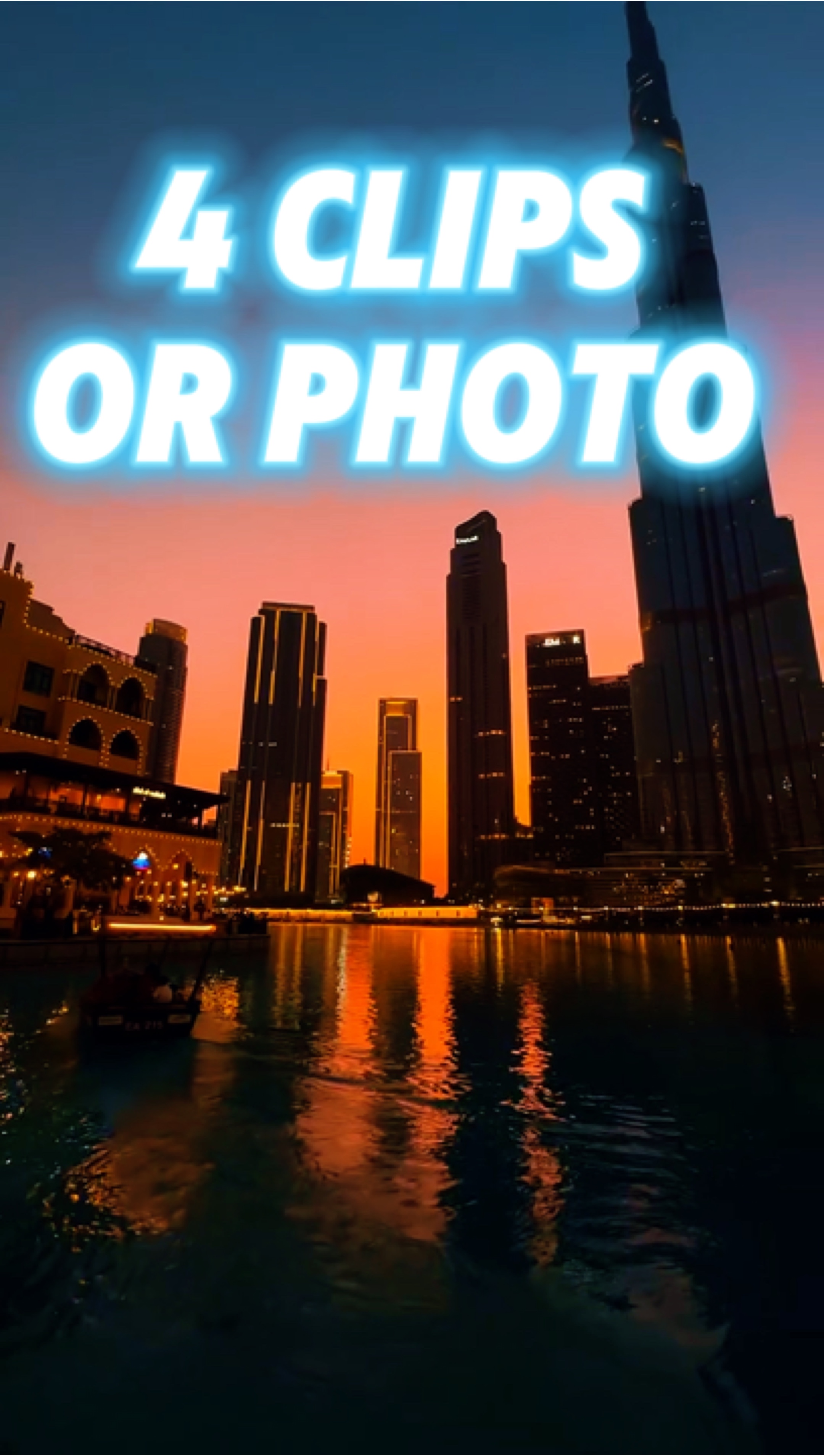 4 clips o foto 
