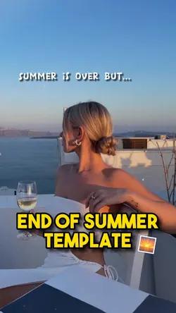 Summer is over🌅