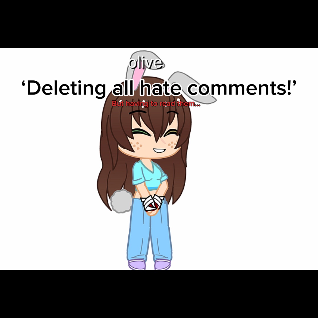 Deleting all hate 