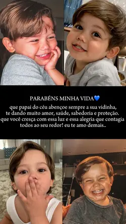 Parabéns vida💙