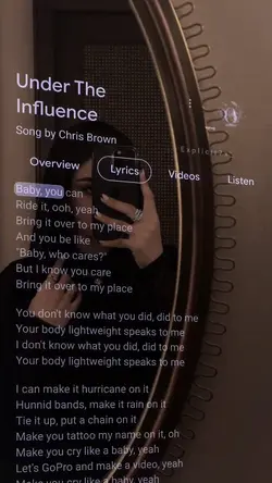Under the influence