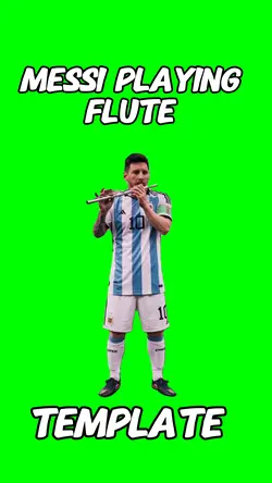 Messi Playing Flute