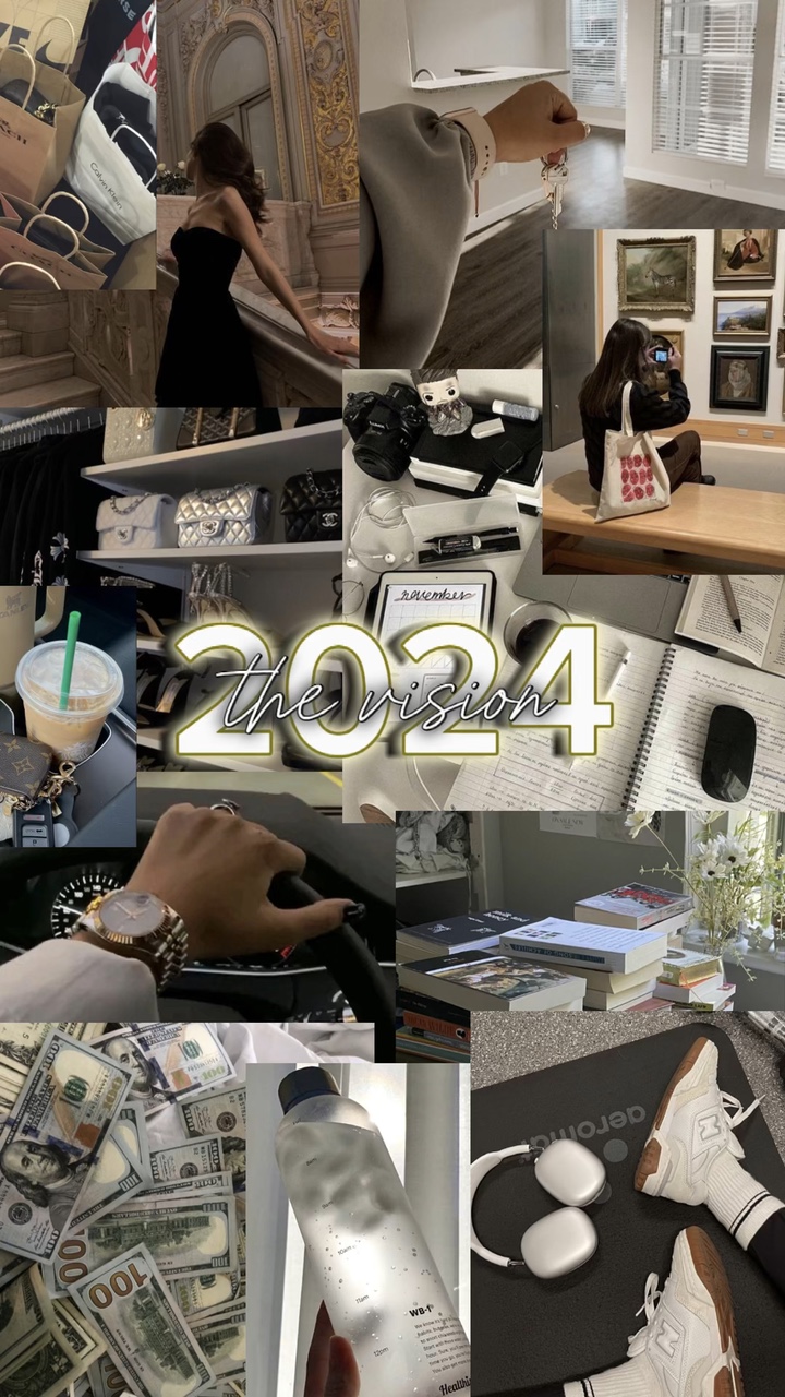 2024 vision board💸