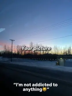 I’m not addicted 