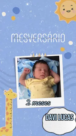 mesversario menino