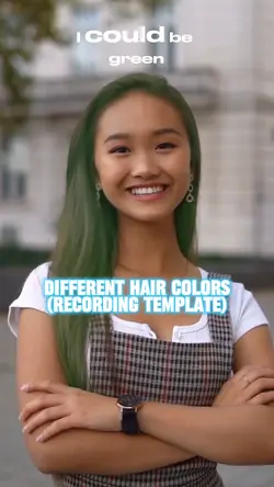 hair colors ❤️💛💙