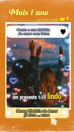 Mais um ano juntos 