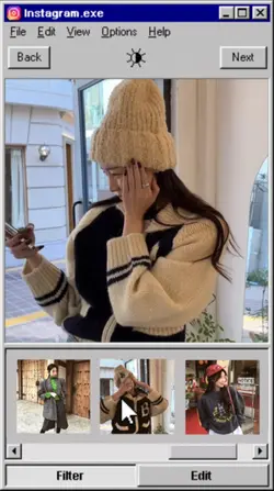 올드 사이트 감성 