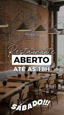 Restaurante aberto 