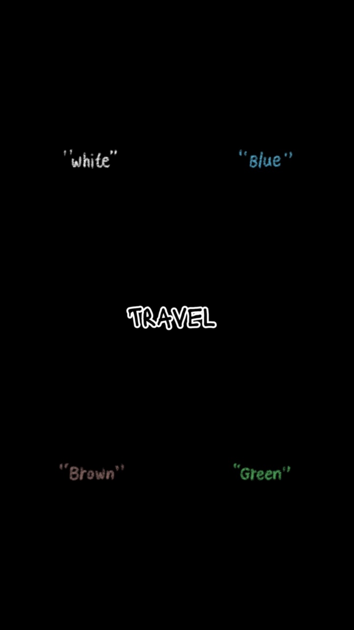 Color de viaje