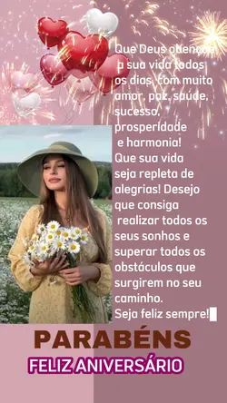 Feliz aniversário 🎂