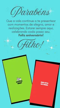 aniversário filho