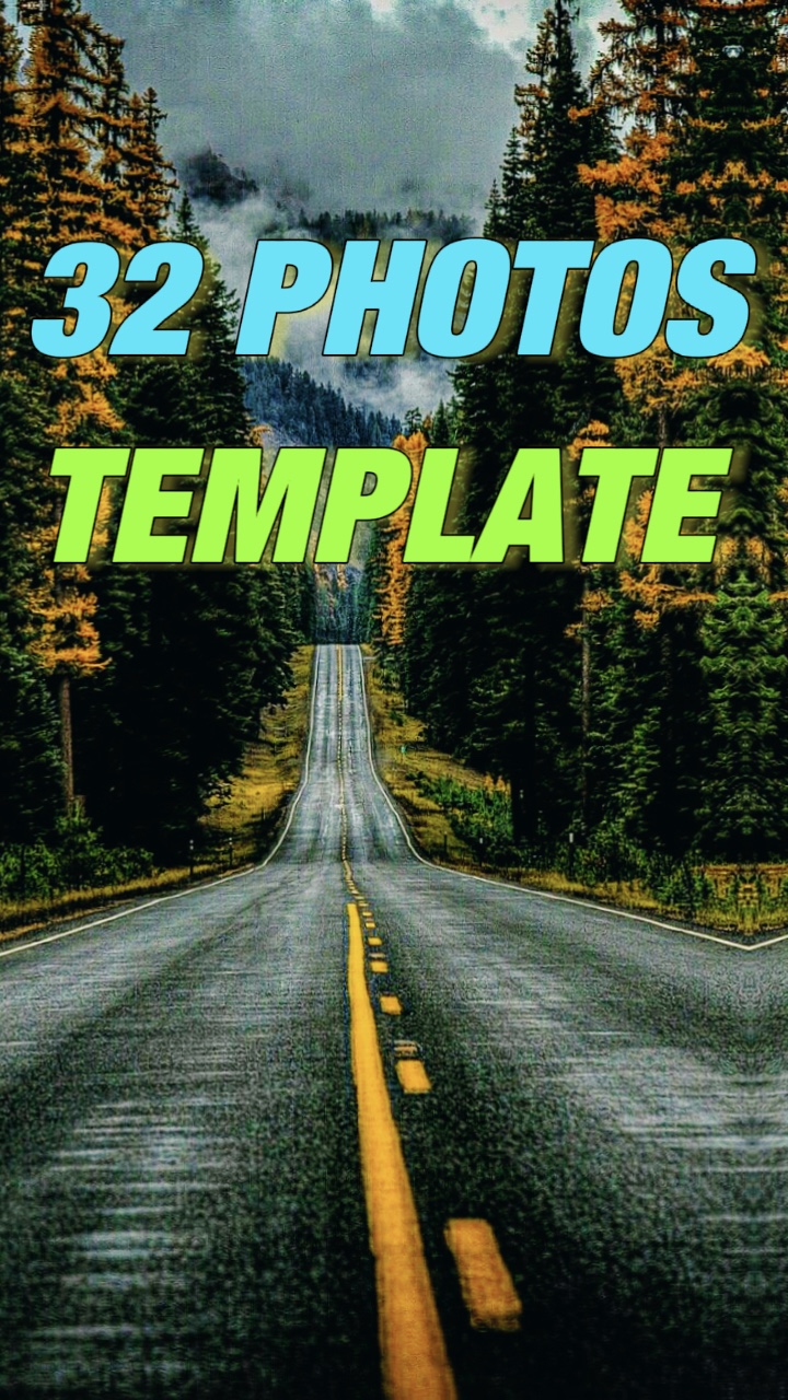 32 PHOTOS TEMPLATE 