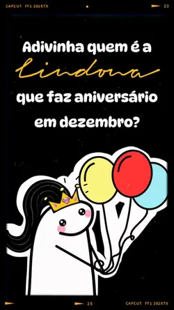 Aniversário Dezembro