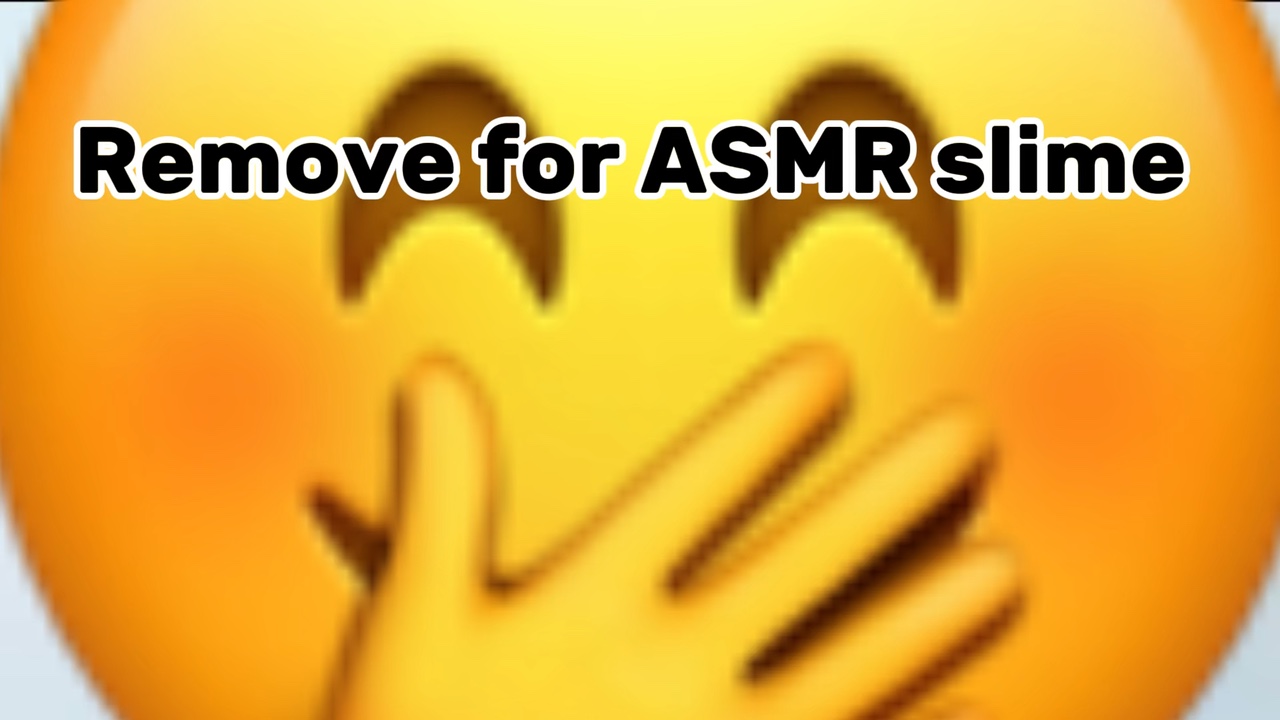ASMR을 위해 제거 